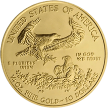 1/4 Unze Gold American Eagle 2013