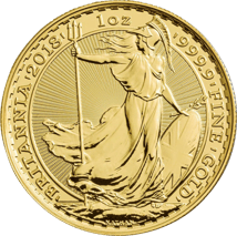 1 Unze Gold Britannia 2018