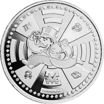 1 Unze Silber Mr. Monopoly 2024 (Auflage: 15.000)