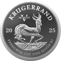 1 Unze Silber Krügerrand VE-Day Privy Mark 2025 (Auflage: 1.180 | Polierte Platte)