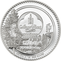 1 Unze Silber Woodland Spirits Otter 2025 (Auflage: 1.500 | High Relief | Polierte Platte)