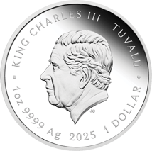 1 Unze Silber Jimi Hendrix 2025 (Auflage: 5.000 | Polierte Platte)