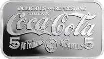 1 Unze Silberbarren Coca Cola Vintage