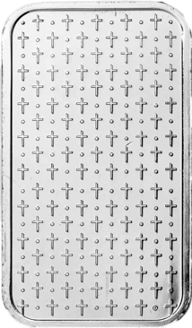 1 Unze Silberbarren Jesus Christus