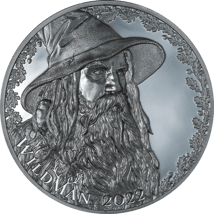 5 Unze Silber Wildman 2022 (Auflage: 250 | Antik Finish)