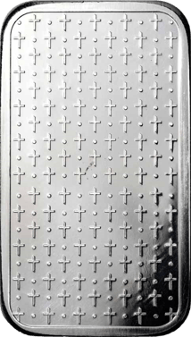 5 Unze Silberbarren Jesus Christus