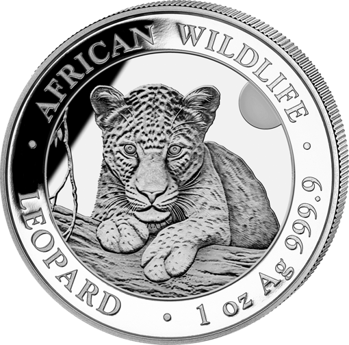 1 Unze Silber African Wildlife Leopard 2025 (Auflage: 30.000)