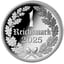 2 Unze Silber Reichsmark 2025 (Auflage: 500 | Polierte Platte)