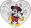 1 Unze Silber Disney I Love Us Mickey & Minnie 2025 (Auflage: 2.000 | Polierte Platte)