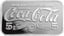 1 Unze Silberbarren Coca Cola Vintage