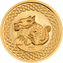 0,5g Gold Year of the Dragon 2024 PP (Auflage: 5.000 | Polierte Platte)