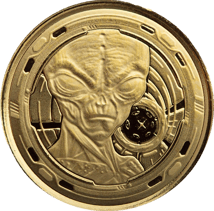 1/10 Unze Gold Ghana Alien 2022 (Auflage: 1.000)