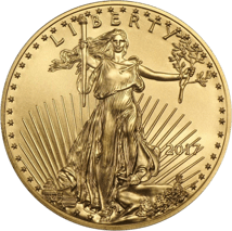 1/2 Unze Gold American Eagle 2017