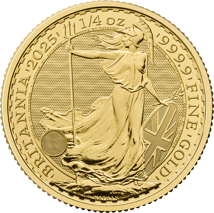 1/4 Unze Gold Britannia 2025 (Charles III.)