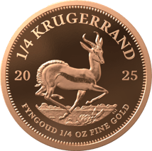 1/4 Unze Gold Krügerrand 2025 PP (Auflage: 1.250 | Polierte Platte)