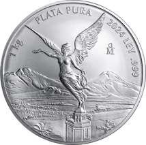 1 kg Silber Mexiko Libertad 2024 (Auflage: 600)