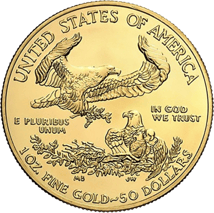 1 Unze Gold American Eagle 2012