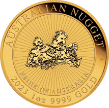 1 Unze Gold Australian Nugget Pride of Australia 2023 (Auflage: 7.500 | Perth Mint)