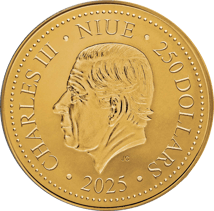 1 Unze Gold Niue Phönix 2025 (Auflage: 10.000)