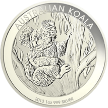 1 Unze Koala Silber Münze 2013, Perth Mint