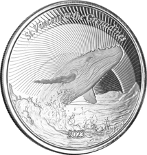 1 Unze Silber EC8 St. Vincent & The Grenadines - Humpback Whale 2023 (Auflage: 25.000)