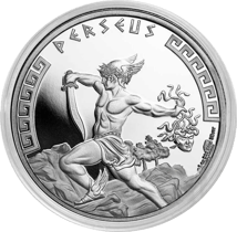 1 Unze Silber Griechische Mythologie Perseus 2024 (Auflage: 7.500)