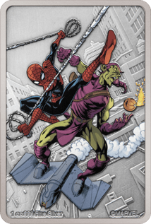 1 Unze Silber Green Goblin Spider Man 2024 (Auflage: 2.000 | Antik Finish)