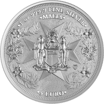 1 Unze Silber Malta Golden Eagle 2024 (Auflage: 100.000)