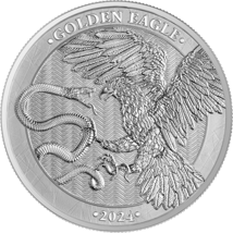 1 Unze Silber Malta Golden Eagle 2024 (Auflage: 100.000)