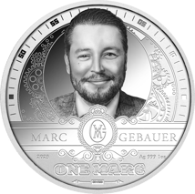 1 Unze Silber Marc Gebauer 2023 PP  (Auflage: 500 | Polierte Platte)