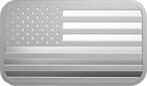 1 Unze Silberbarren American Flag