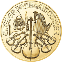 1 Unze Wiener Philharmoniker Gold 2019