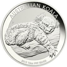 10 Unze Silber Australian Koala 2012