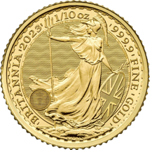 30 x 1/10 Unze Gold Britannia 2023