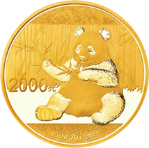 150g Gold China Panda 2017 PP (inkl. Box und Zertifikat)