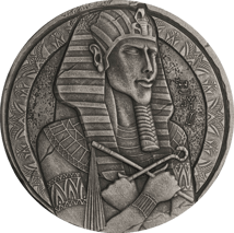 2 Unzen Silber Amenhotep IV 2023 (Auflage: 2.500 | Antik Finish)