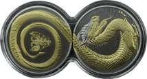 2 x 1 Unze Silber Fafnir 2020 (Auflage: 500 | High Relief | Gildet)