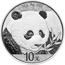 30g Silber China Panda 2018
