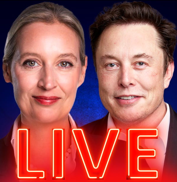 Live-Talk Elon Musk und Alice Weidel