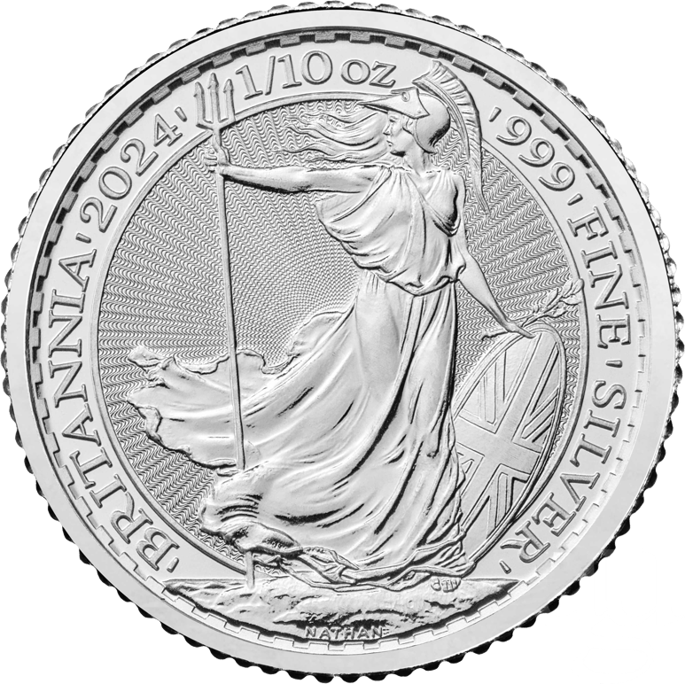 1/10 Unze Silber Britannia 2024 (Charles III.)