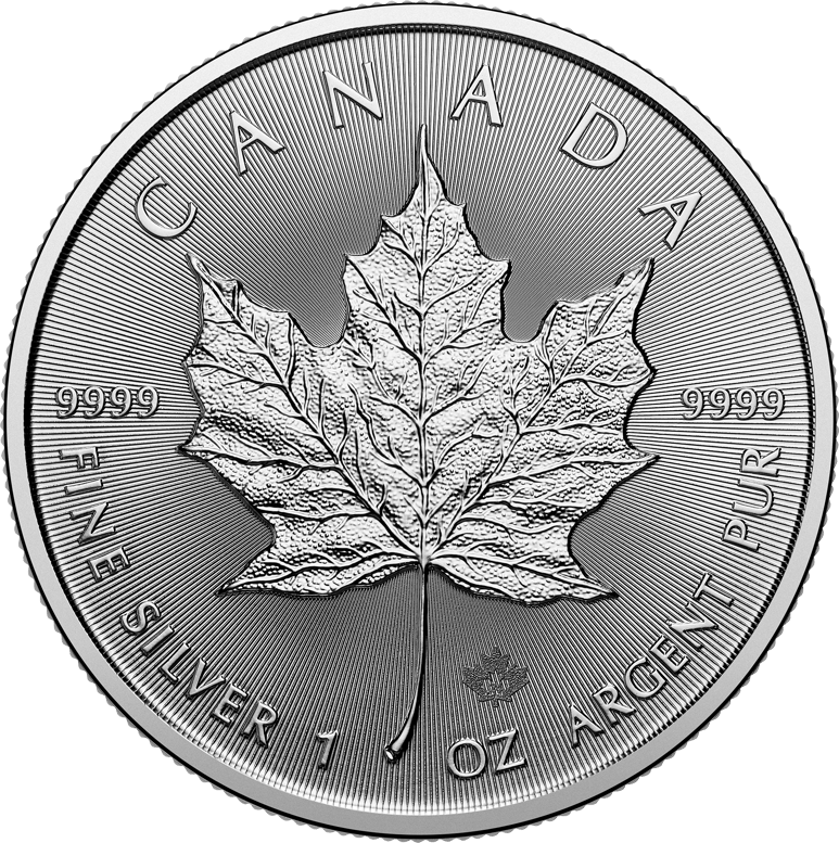 1 Unze Silber Maple Leaf 2024