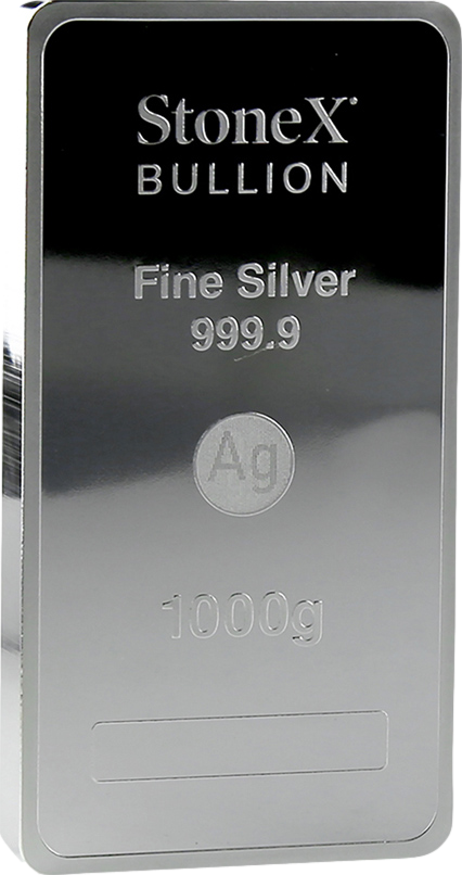 1 kg Silber StoneX Münzbarren