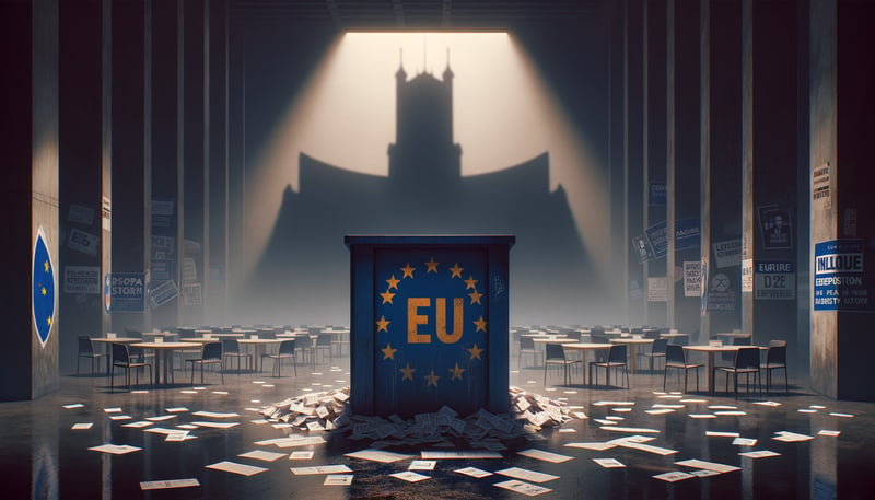 Die EU-Wahl: Ein Schleier aus Europa-Kitsch und politischem Schweigen