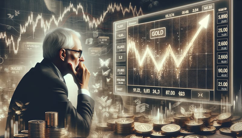 Goldpreis im Spannungsfeld: Charttechnische Analyse und wirtschaftliche Unsicherheiten