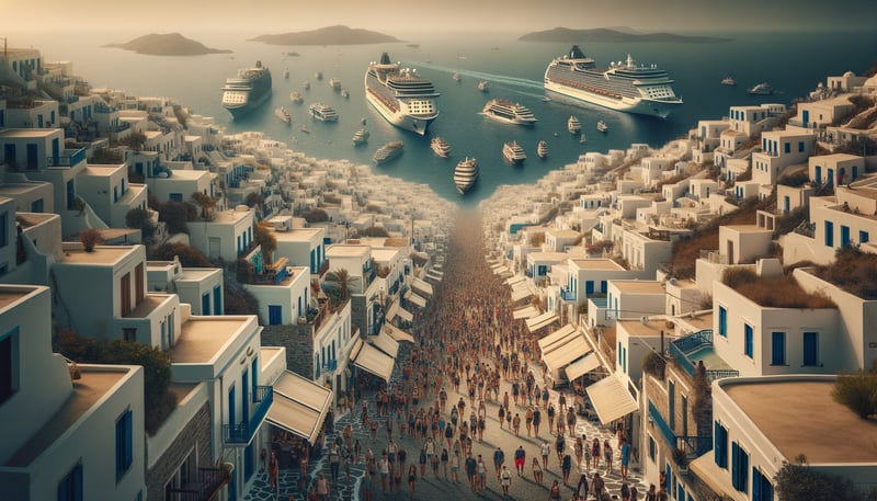 Griechenland plant Beschränkungen für Kreuzfahrten wegen überlaufener Inseln