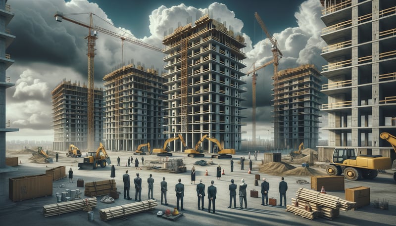 Krisenstimmung im Wohnungsbau: Jede zweite Baufirma klagt über Auftragsmangel
