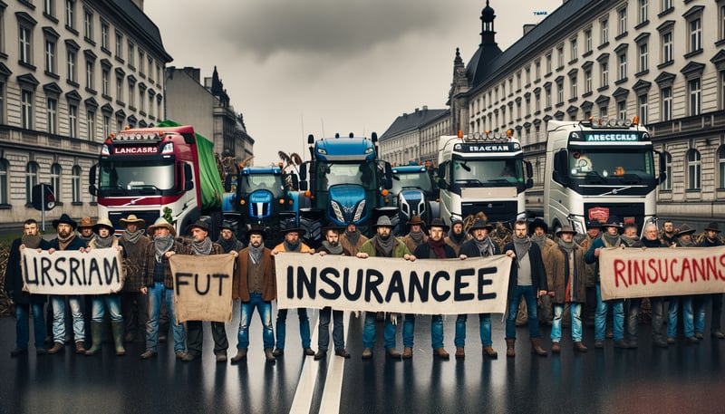 Rumänische Landwirte im Aufstand: Proteste gegen exorbitante Versicherungskosten
