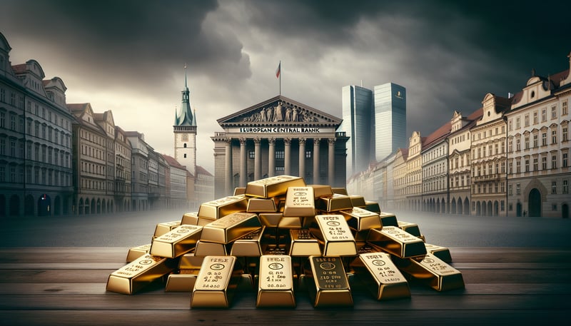 Tschechische Zentralbank plant massive Aufstockung der Goldreserven auf 100 Tonnen