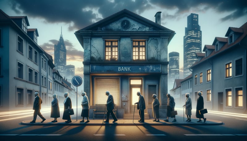 Unter 20.000: Das unaufhaltsame Ende der Bankfilialen in Deutschland