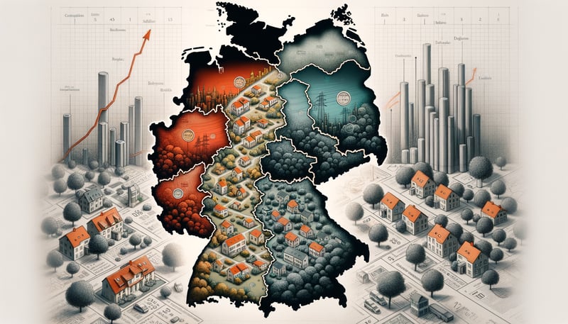 Vermögen der Deutschen wächst – Ost-West-Gefälle bleibt bestehen